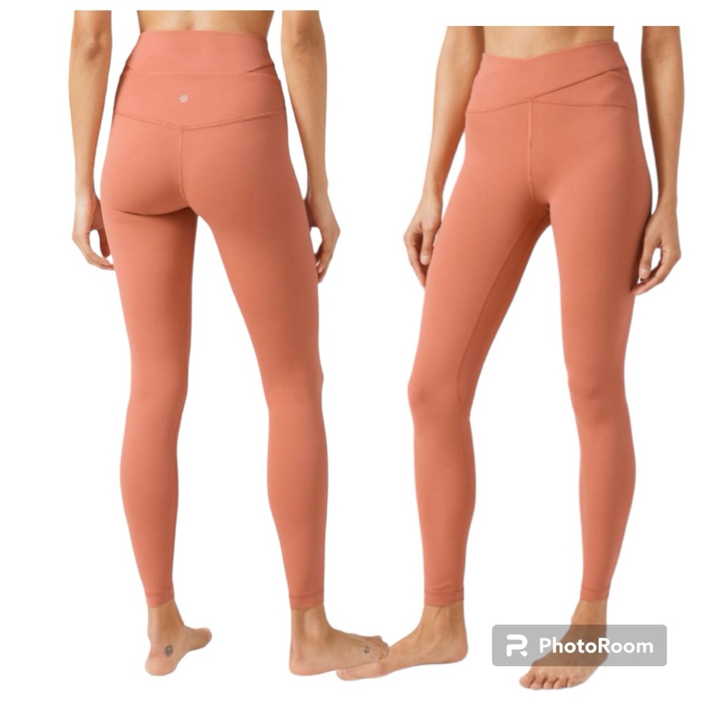 Lululemon | Align Angles Super High Rise Tight 28" Rustic Coral